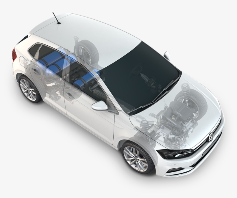A Third Natural Gas Fuel Tank Increases Range In Natural - Volkswagen Polo, transparent png