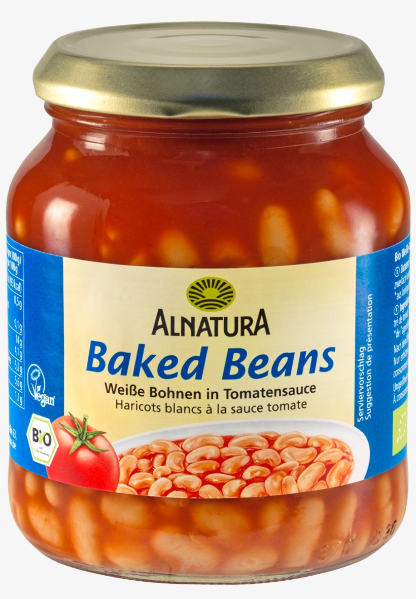 Alnatura Baked Beans (4) - Weiße Bohnen Mit Tomatensauce - 1200x1254 ...