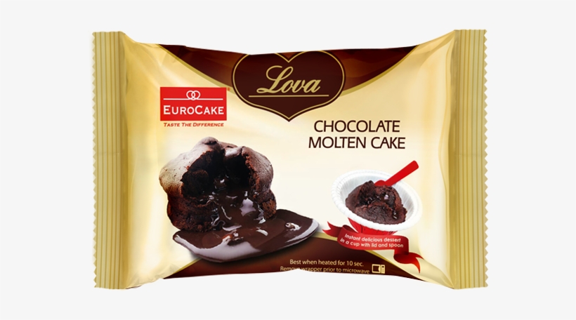Eurocake Lova Chocolate Molten Cake - Chocolate-covered Raisin, transparent png