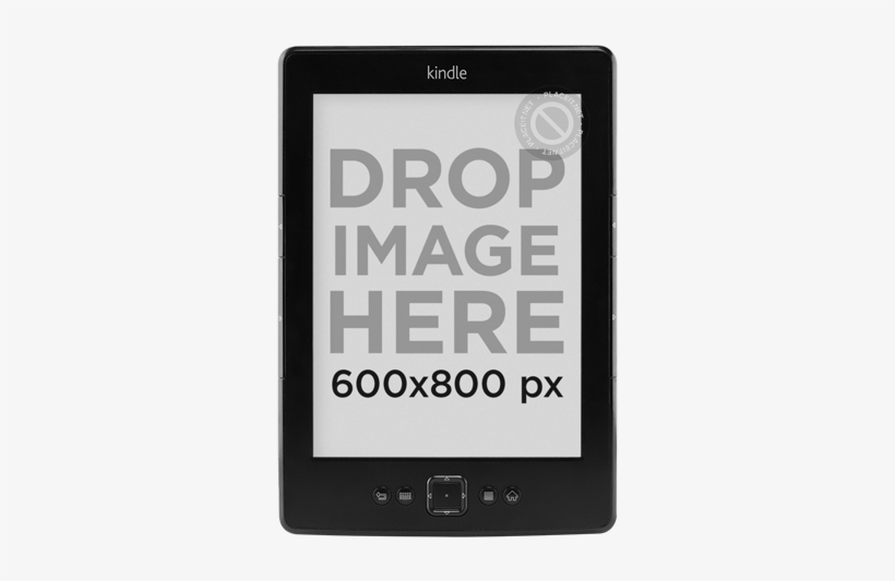Amazon Kindle Mockup Over A Png Background - Smartphone, transparent png