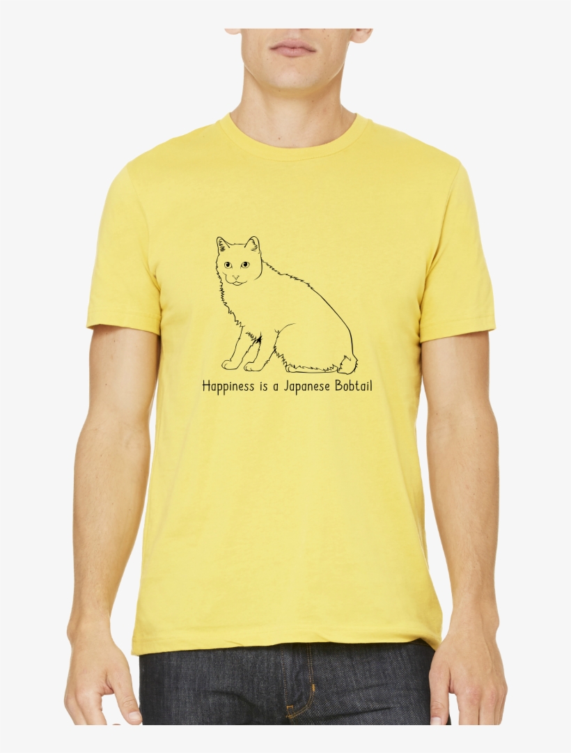 Standard Yellow Happiness Is A Japanese Bobtail - Norwegian Elkhound, transparent png