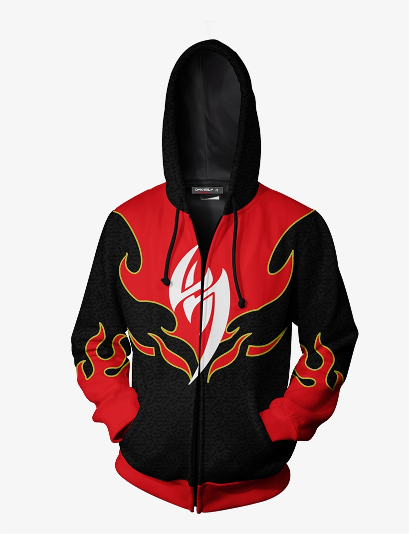Jin Kazama Cosplay Zip Up Hoodie Jacket Fullprinted - Forever In Your Mind Hoodie, transparent png