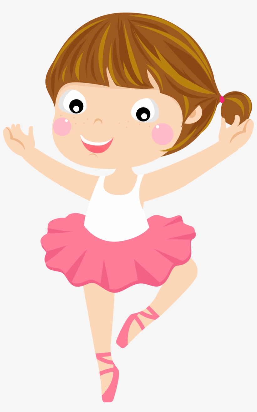Ballet Cartoon Dancer - Ballet Girl Cartoon, transparent png