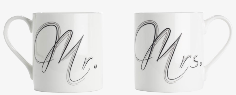 Mrmrs Mug Set - Coffee Cup, transparent png