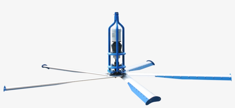 High-5 Hvls Ceiling Fan - Hvls Fans Png, transparent png