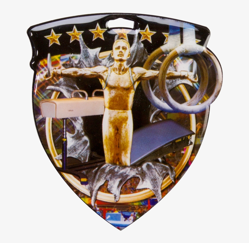 Color Burst Medal For Gymnastics Events - Poster, transparent png