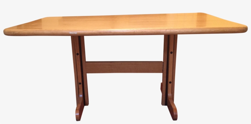 Solid Maple Kitchen Table - Outdoor Table, transparent png