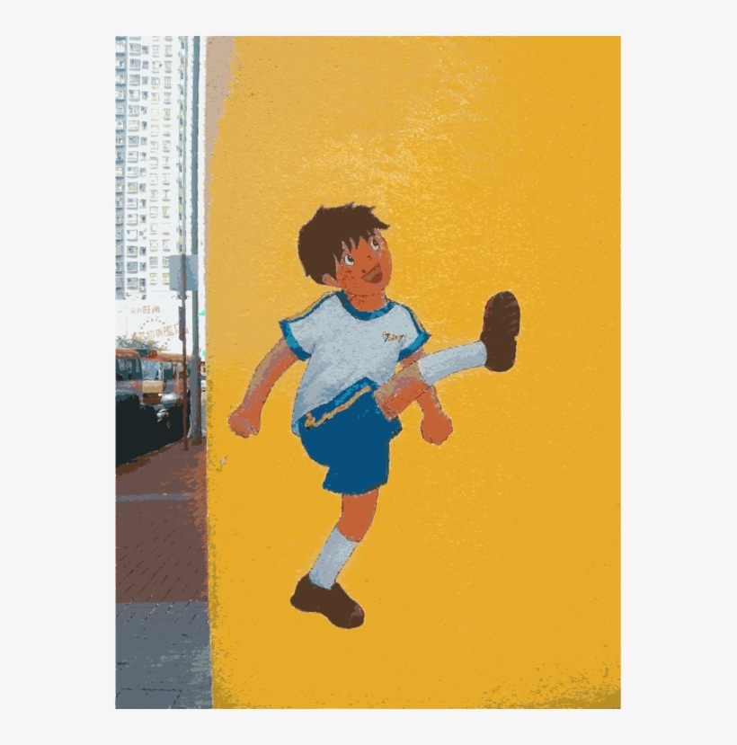 Drawing Cartoon Painting Football Mural - Painting, transparent png