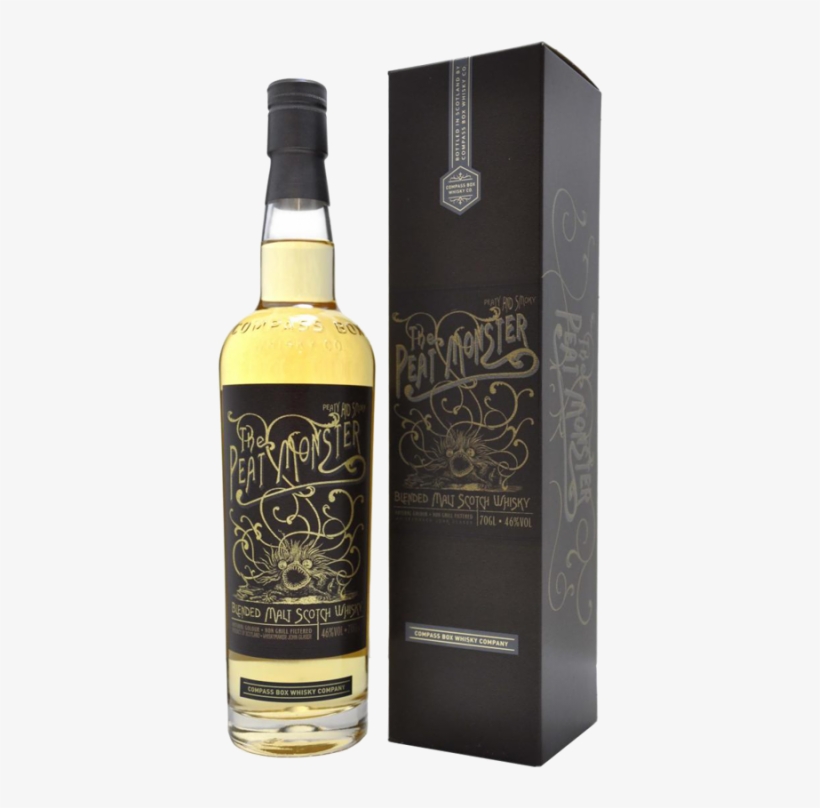 Liquor Store In I-95 Exit 109 - Compass Box Scotch The Peat Monster, transparent png