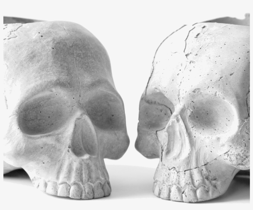 Diy Concrete Skulls - Stock Photography, transparent png
