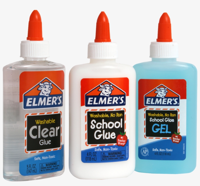 Pour It Out Onto Some Wax Paper Or A Teflon Craft Sheet - Clear Background Elmer's Glue, transparent png