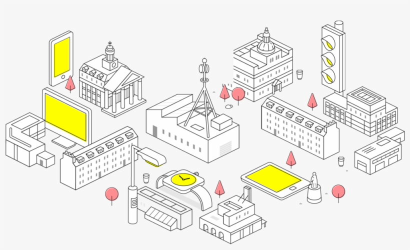 City Data Story - Illustration, transparent png