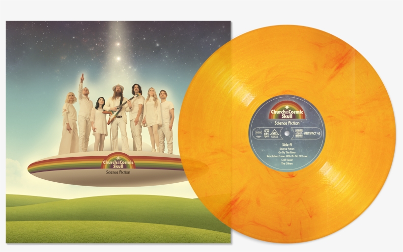 Solar Flare Edition Vinyl - Church Of Cosmic Skull, transparent png