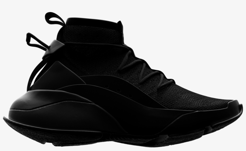 Nike Acg 3d Flyprint Prototype 1 Black - Sneakers, transparent png