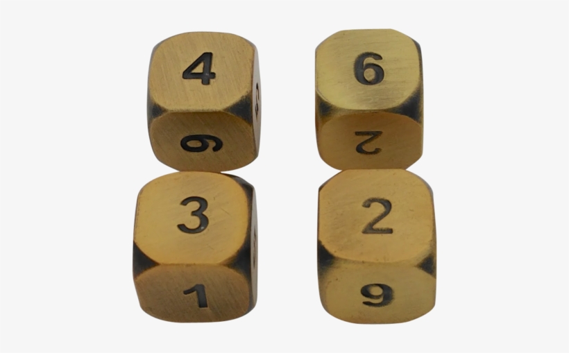 Skullsplitter Dice 4 Pack Of D6 - Number, transparent png