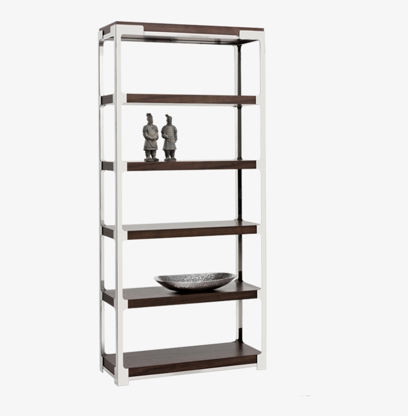 Davenport Bookcase - Dark Zebra - Shelf, transparent png