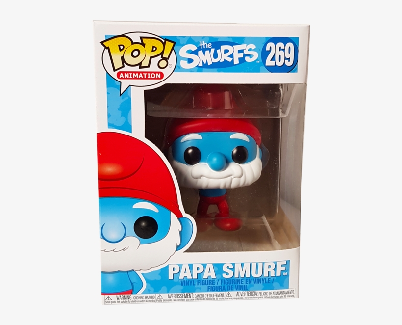Papa Smurf Pop Vinyl Figure - Futurama Bender Plush Funko, transparent png