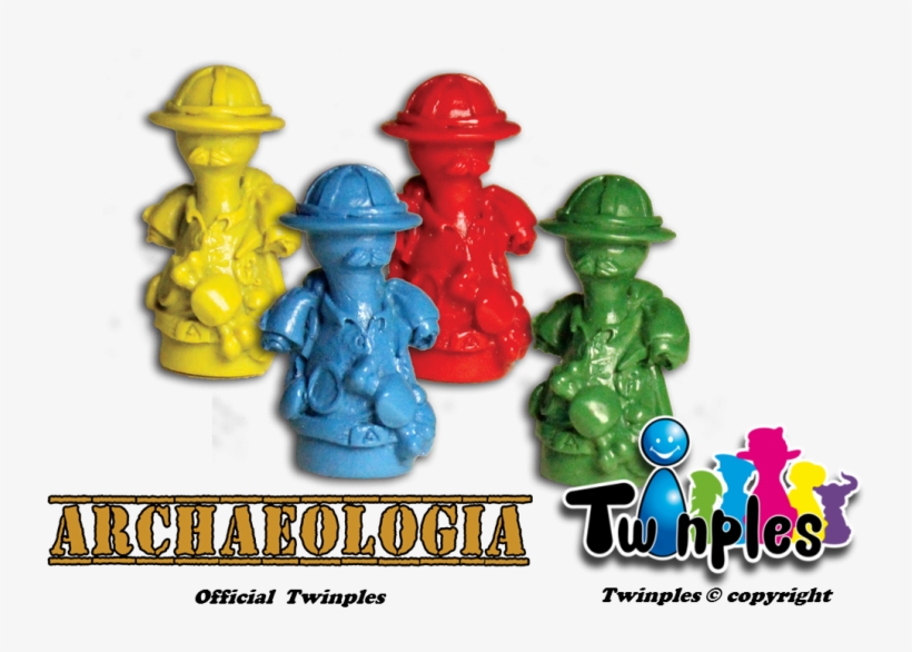 Twinple Archaeologist - Figurine, transparent png