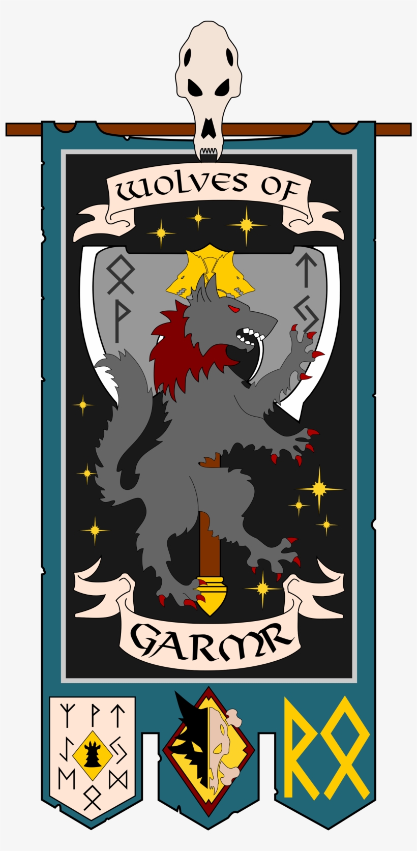 Wolves Of Garmr - Poster, transparent png