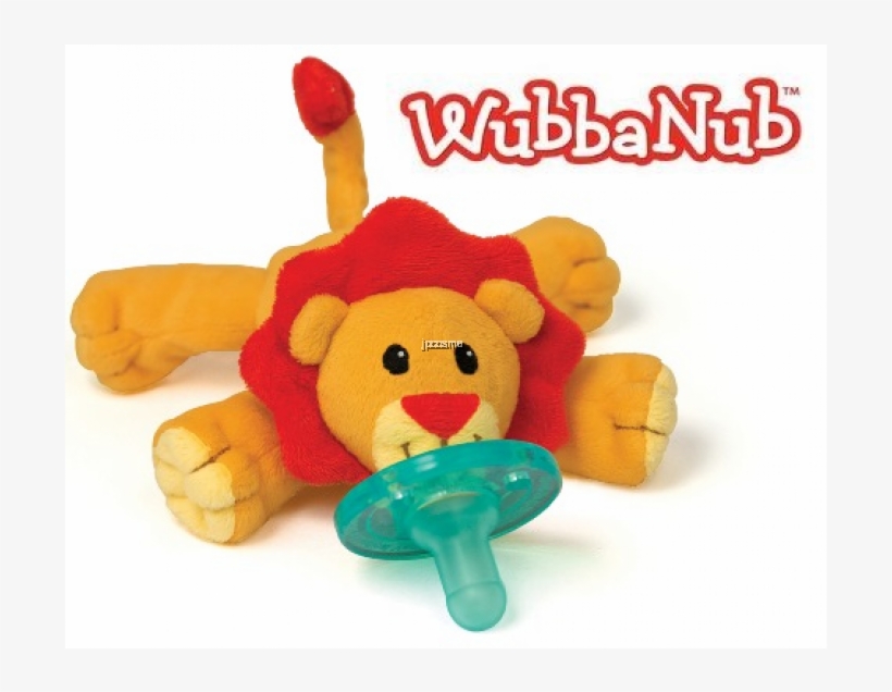 Authentic Wubbanub Baby Plush Pacifier - Soothers With Animals Attached, transparent png
