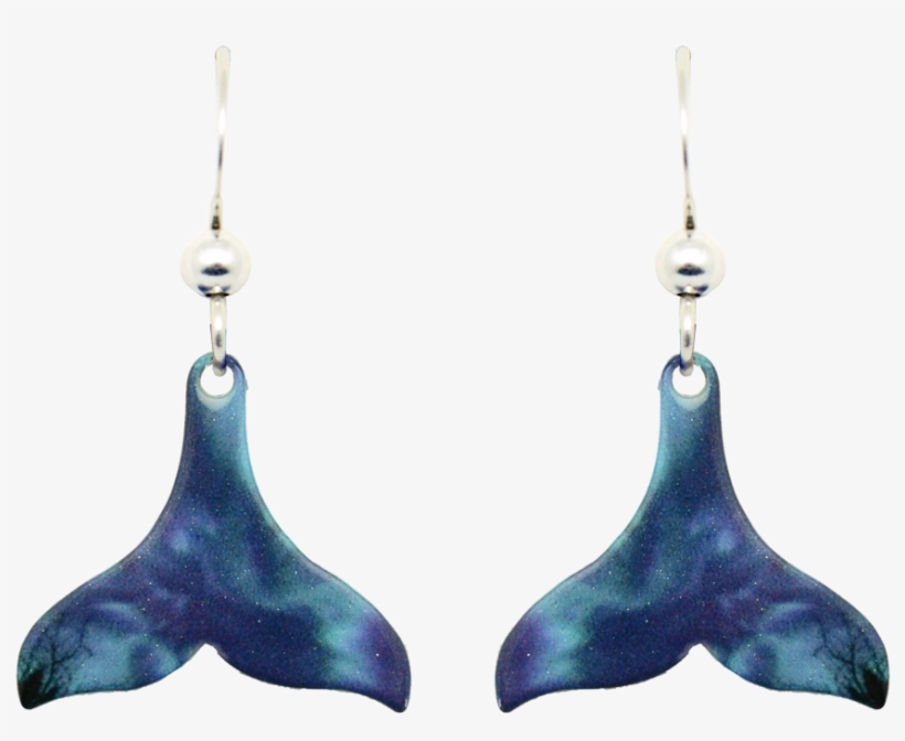 On Angel's Wings - Earrings, transparent png