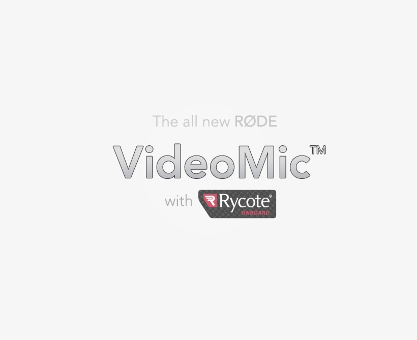 Røde Videomic™ With Rycote® Lyre® Suspension - Carmine, transparent png