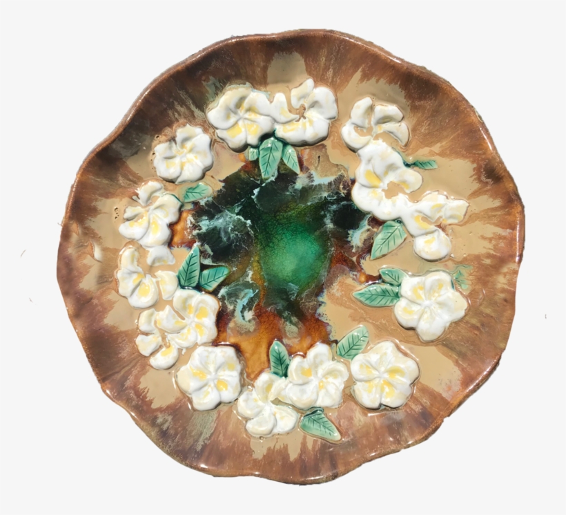 Plumeria Serving Platter - Artificial Flower, transparent png