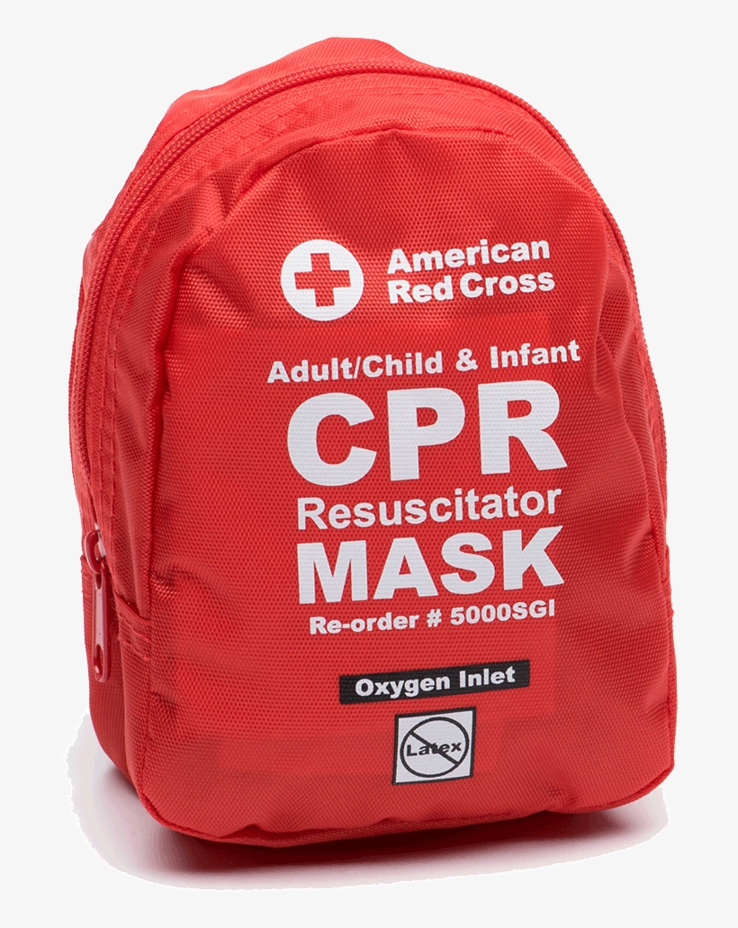Adult/child And Infant Cpr Mask - Backpack, transparent png