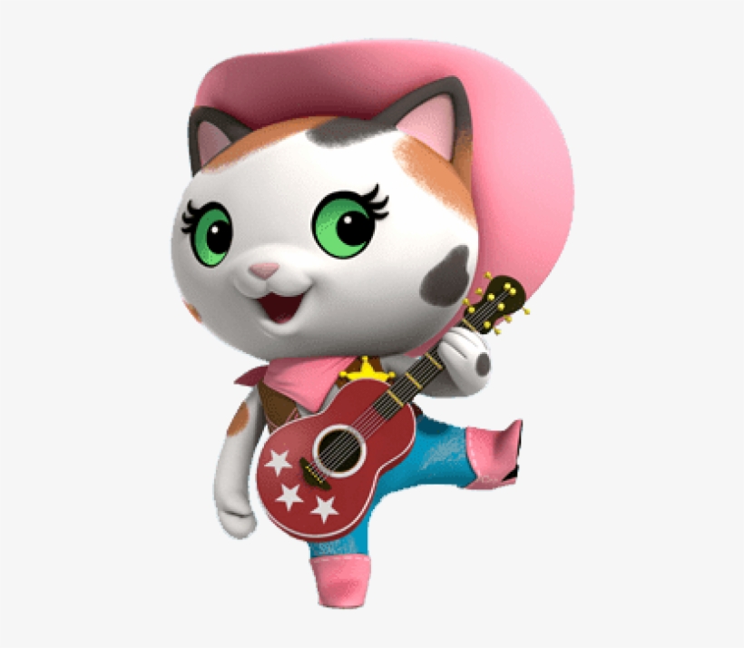 Free Png Download Sheriff Callie With Her Guitar Clipart - Sheriff Callie Png, transparent png