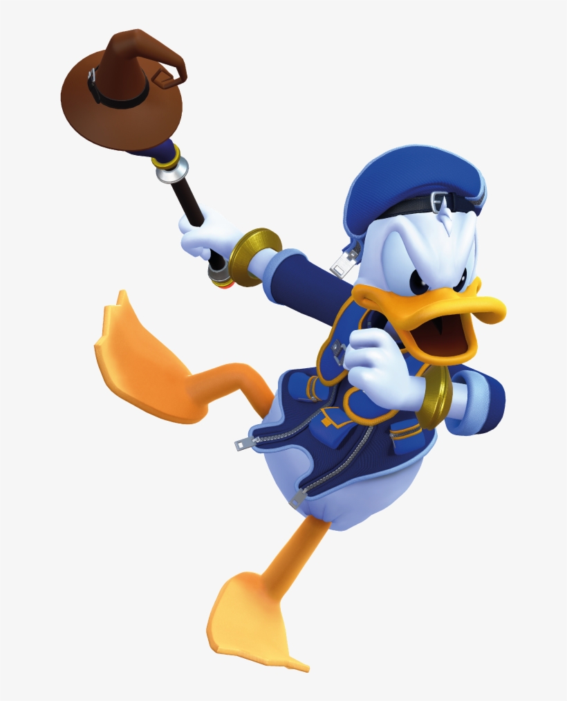 Donald-duck - Kingdom Hearts Iii Artbook, transparent png
