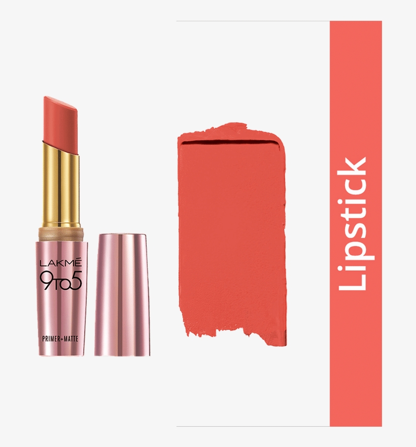 Lakme 9 To 5 Primer Matte Lip Color - Lakme 9 To 5 Berry Base, transparent png