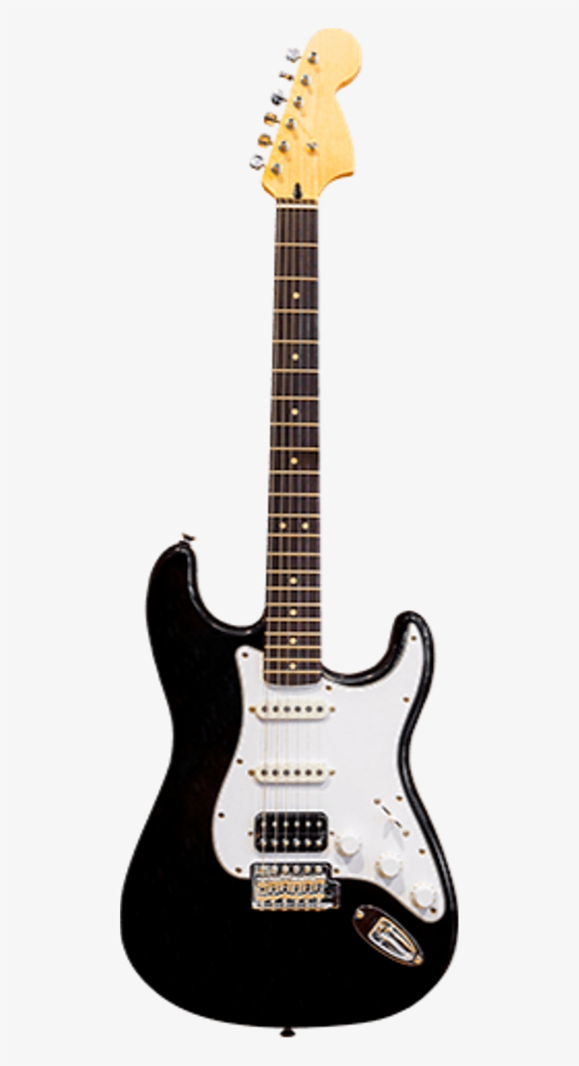 Squier Affinity Black Guitar, transparent png