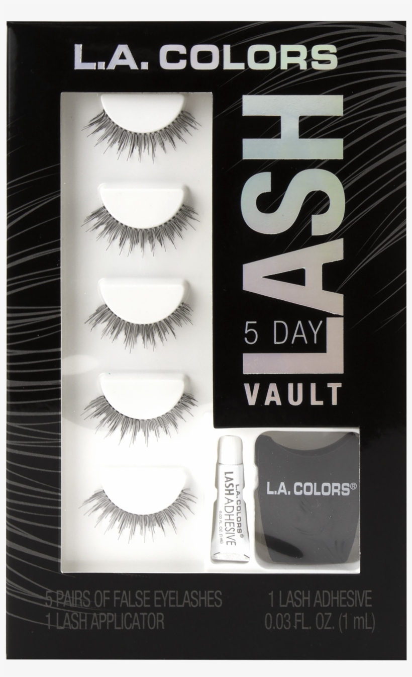 Colors 7 Piece 5-days Worth Of Lashes, Lash Applicator, - Colors, transparent png