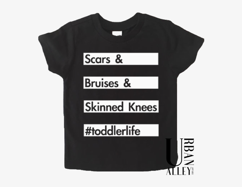 Scars, Bruises, Skinned Knees - Active Shirt, transparent png