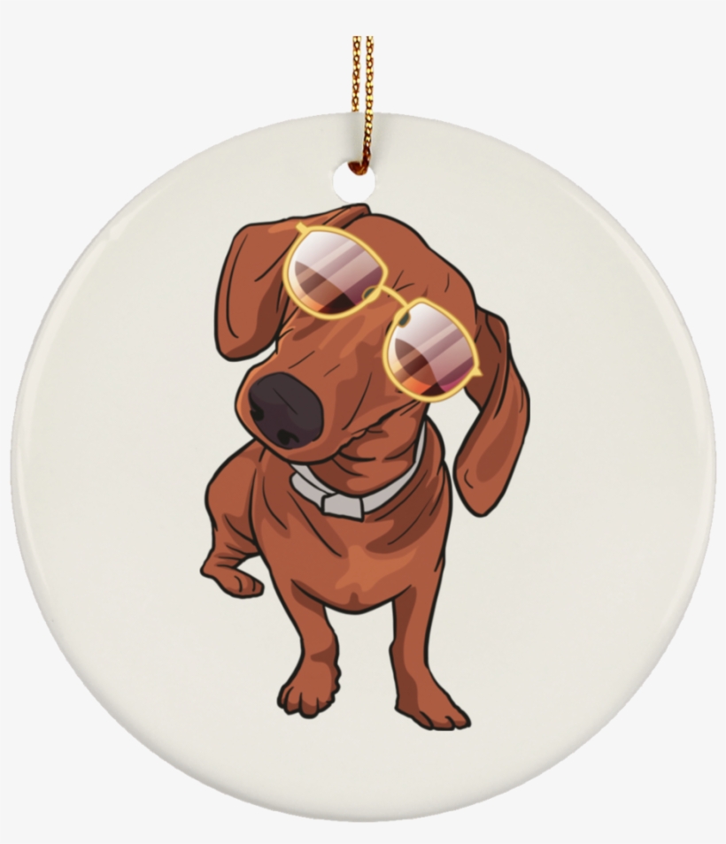 Dachshund Dog Ornament Christmas Tree Ornaments Holiday - Puppy, transparent png