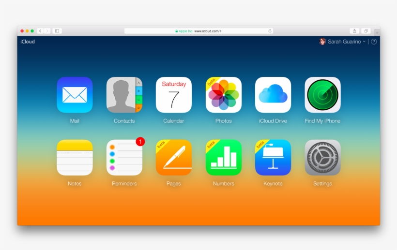 Icloud Main Page - Icloud Messages, transparent png