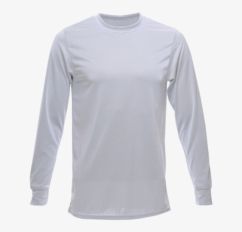 Unisex Long Sleeve Bamboo Dry Shirt, Grey - Long-sleeved T-shirt, transparent png