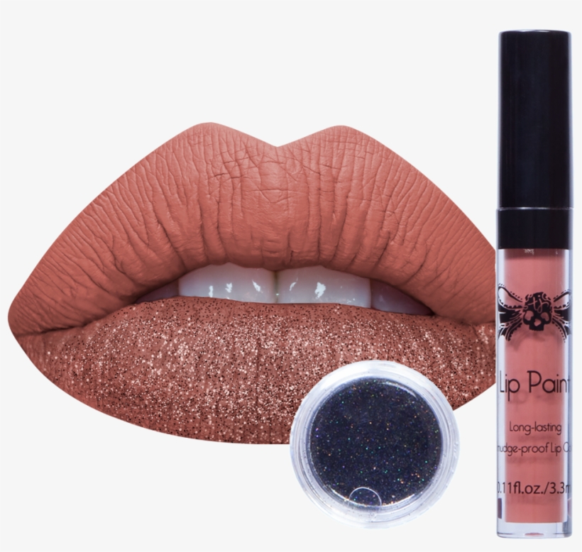 False Tattoo Junkee Whatever Shimmer Lip Swatch - Lip Gloss, transparent png
