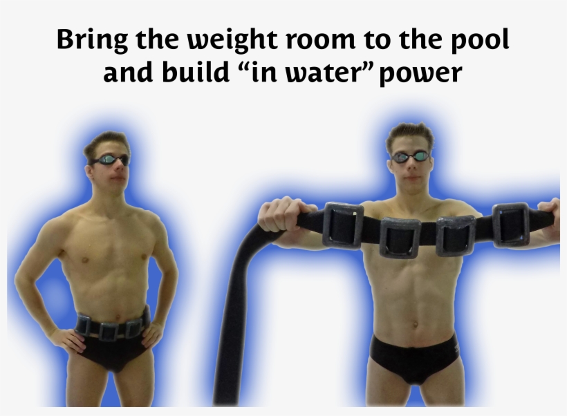 Swimming Weight Belt - Barechested, transparent png