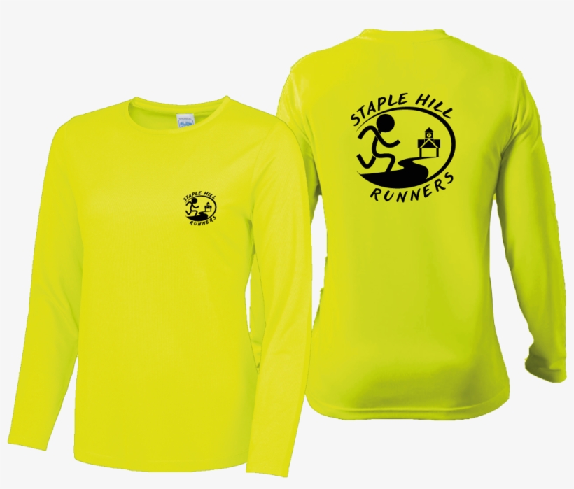 Picture Of Staple Hill Runners - Long-sleeved T-shirt, transparent png