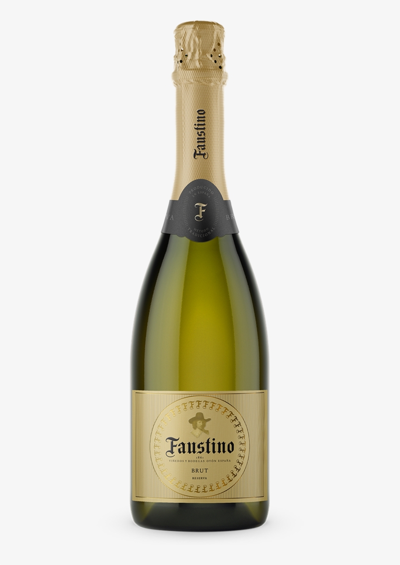 Cava Faustino Brut Reserva - Faustino Cava Brut Reserva, transparent png