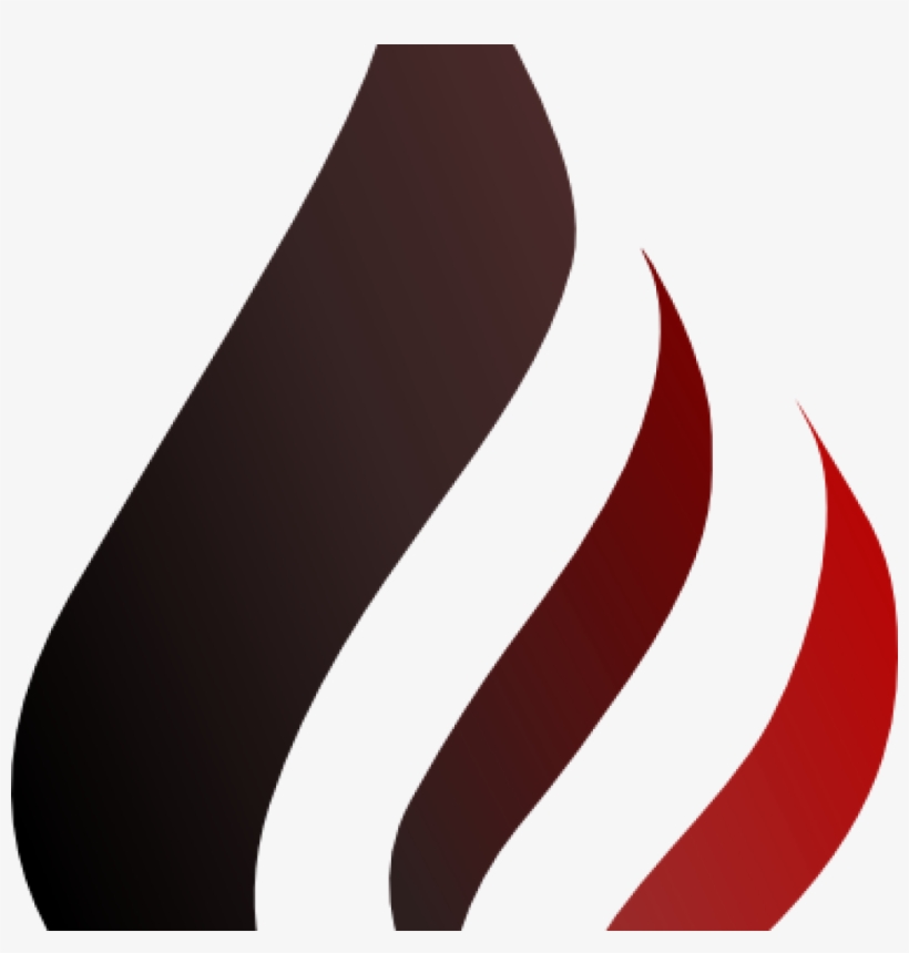 Flame Clipart Black And White Fire Flames Clipart Black - Graphic Design, transparent png