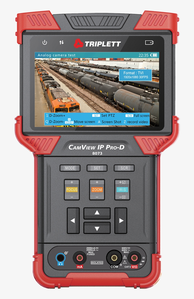 All In One Ahd, Tvi, Cvi And Ip Camera Tester - Triplett Ip Pro, transparent png