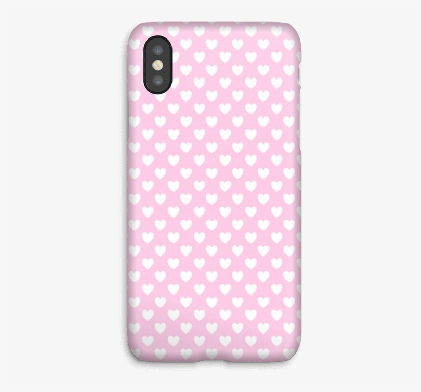 Cute Hearts Case Iphone X - Mobile Phone Case, transparent png