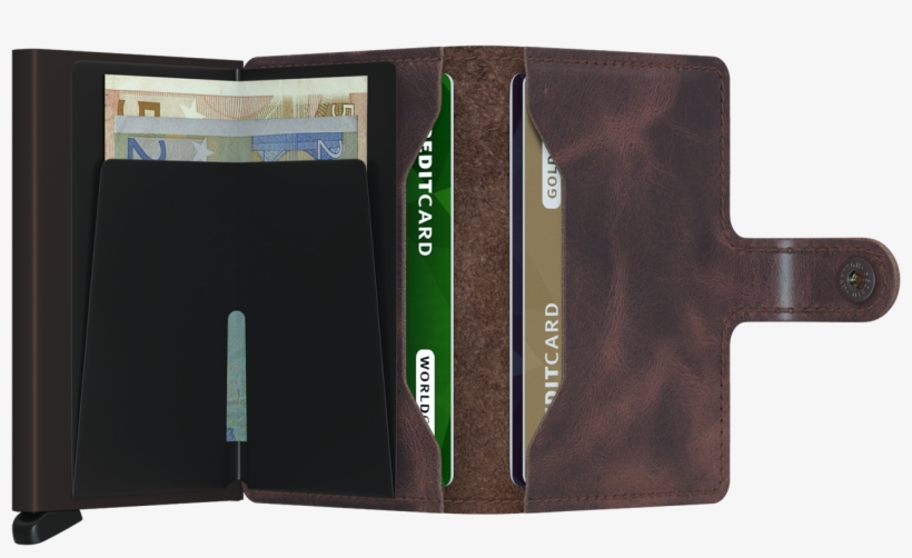 Secrid Miniwallet Vintage Black, transparent png