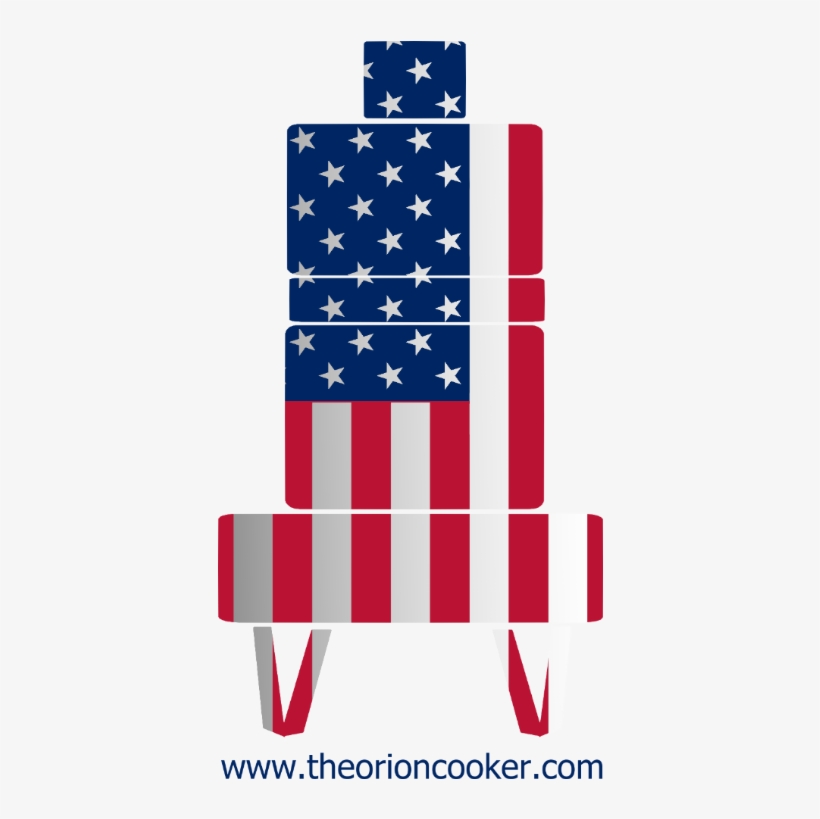 Orion Flag Sticker Gradient Smokehouse Cookery Company - Graphic Design, transparent png