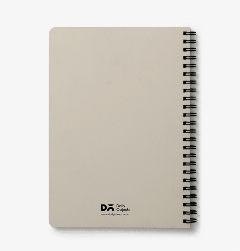 Dailyobjects Vintage Black Stripes A5 Notebook Plain - Spiral, transparent png