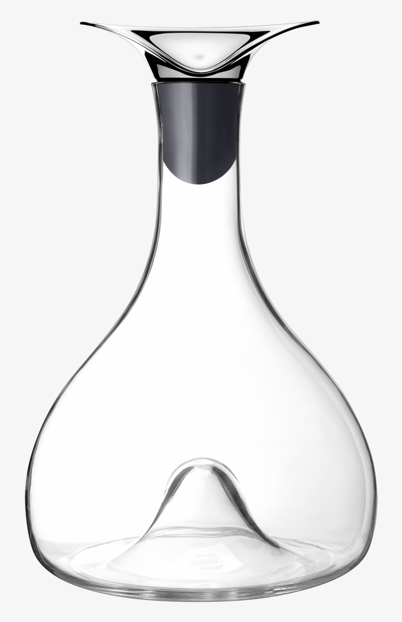 Georg Jensen - Wine Carafe - Weinkaraffe, transparent png