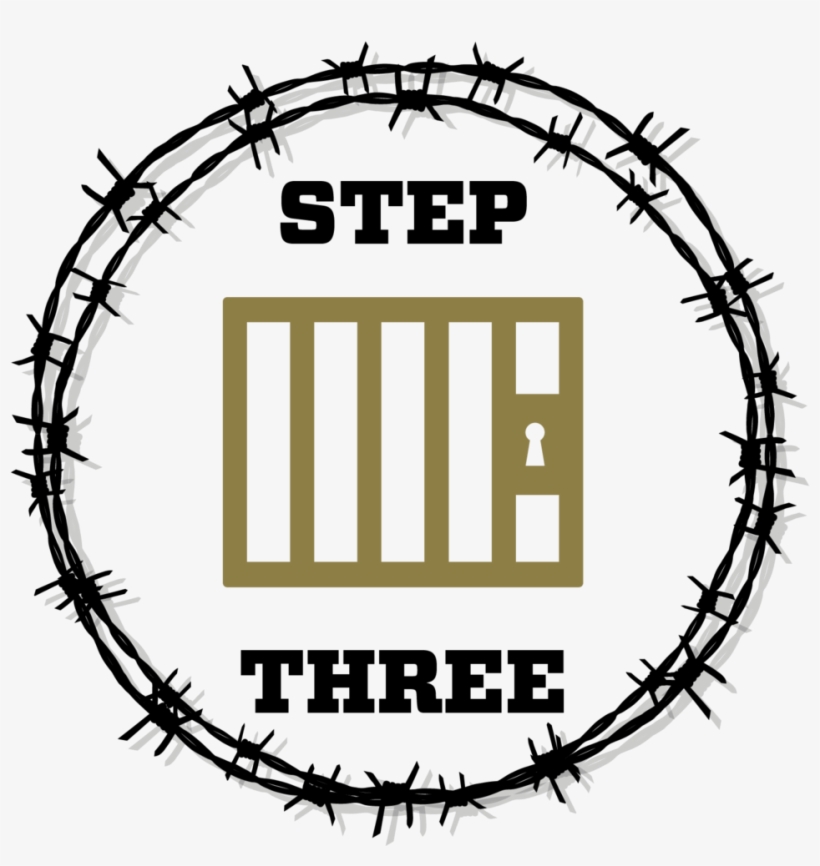 How To Play Steps Step 3 - Barbed Wire Circle Tattoo, transparent png