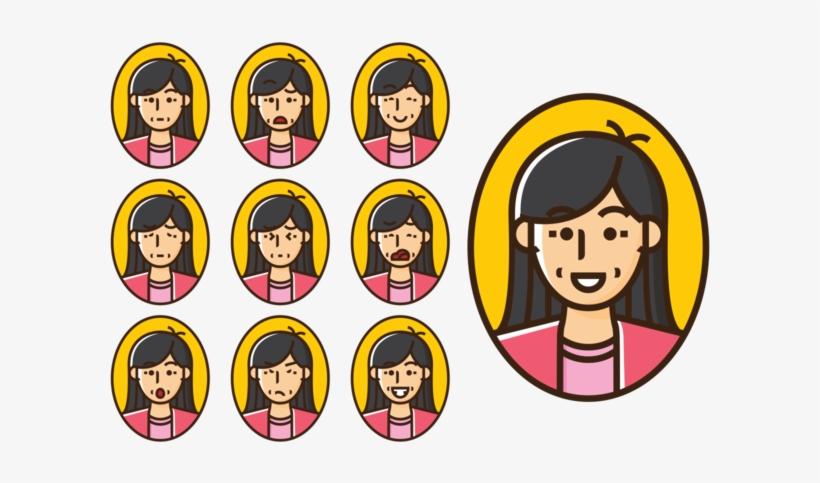 Mommy Emociones Expresión Vector - Emociones Vector, transparent png